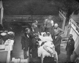 Re-enactment of first painless sugery using ether October 1846