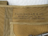 Surgical Instruments, Surgert, military, circa 1915, Canvas carrying case,
