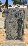 Turner&#39;s Headstone at Evergreen Cemetery in Los Angles