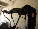 Buggy before restoration roof
