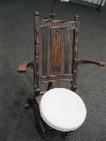 Wooden Examination-Operating Chair medium shot