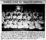 Tri-state nursing staff 1929