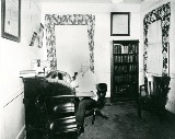Dr. Williams in his Cotton Street Office (according to Mary Ann Shaw)
