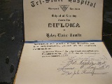 Helen Tumlin Diploma, Tri-State School of Nursing