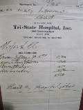 Tri-State Hospital Bill 1930