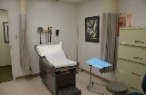Simpkins Clinic examination room