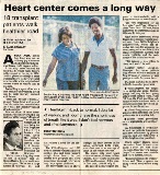 Heart center comes a long way