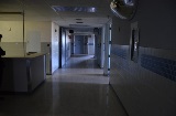 Doctors&#39; Hospital corridor before renovation